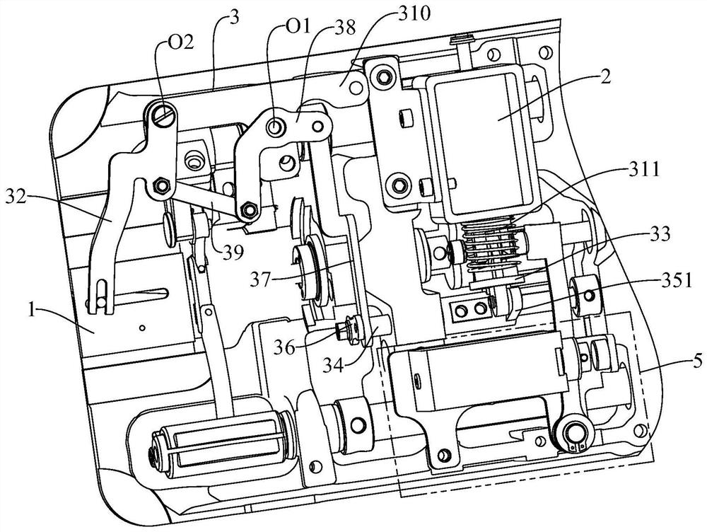 Thread trimming mechanism and sewing machine