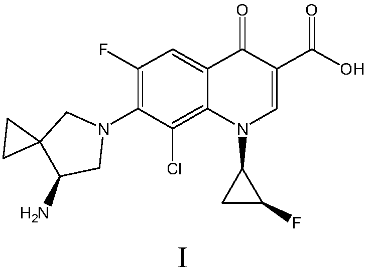 Preparation method of sitafloxacin intermediate