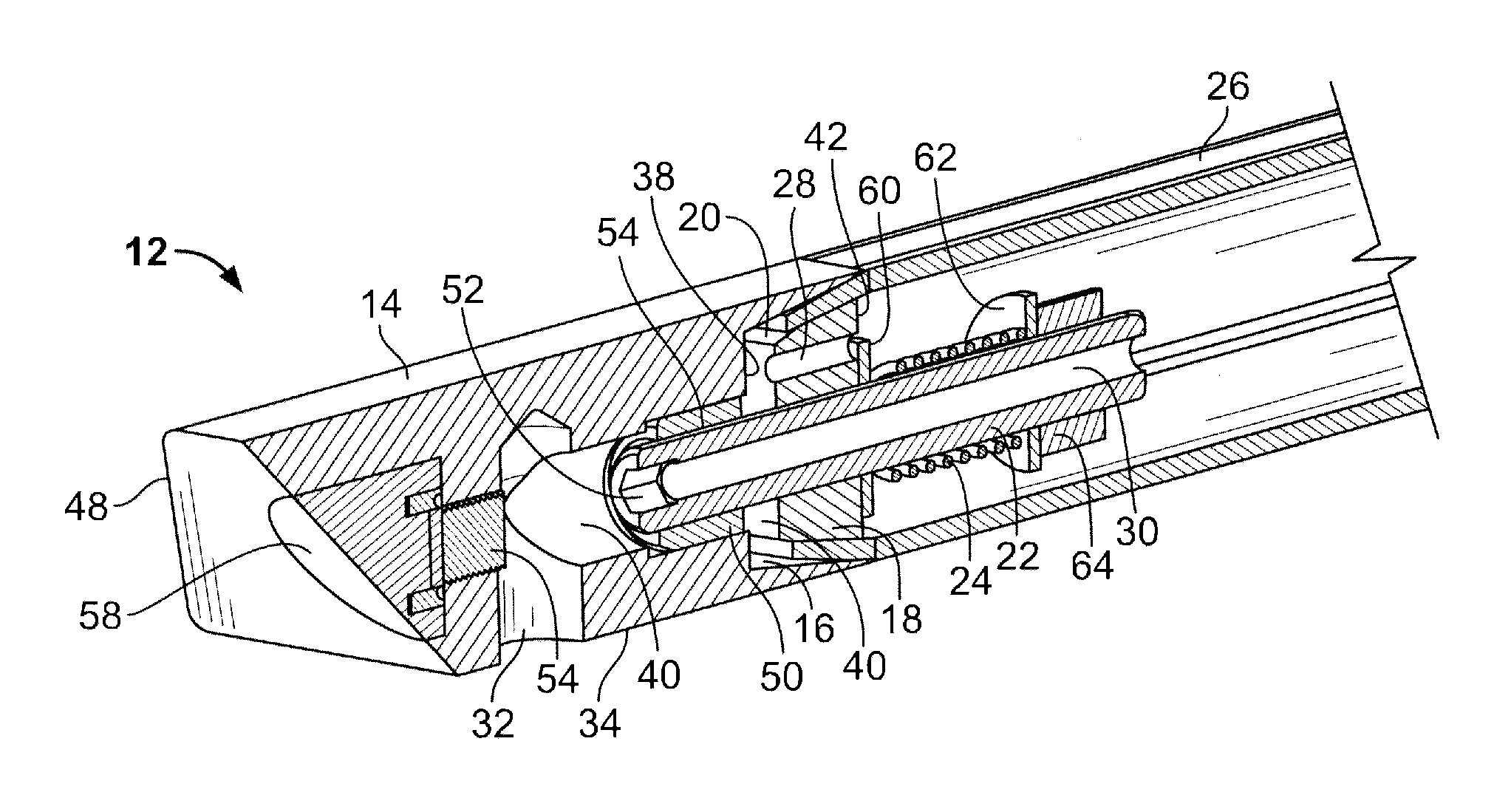 Composite fabrication vent assembly and method
