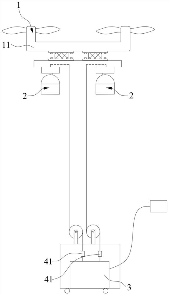 Unmanned aerial vehicle lighting equipment