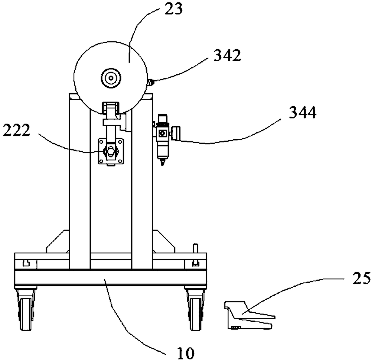 Repairing welding tool