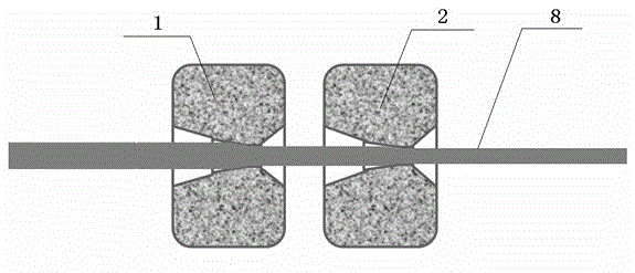 Dual-mode drawing die structure