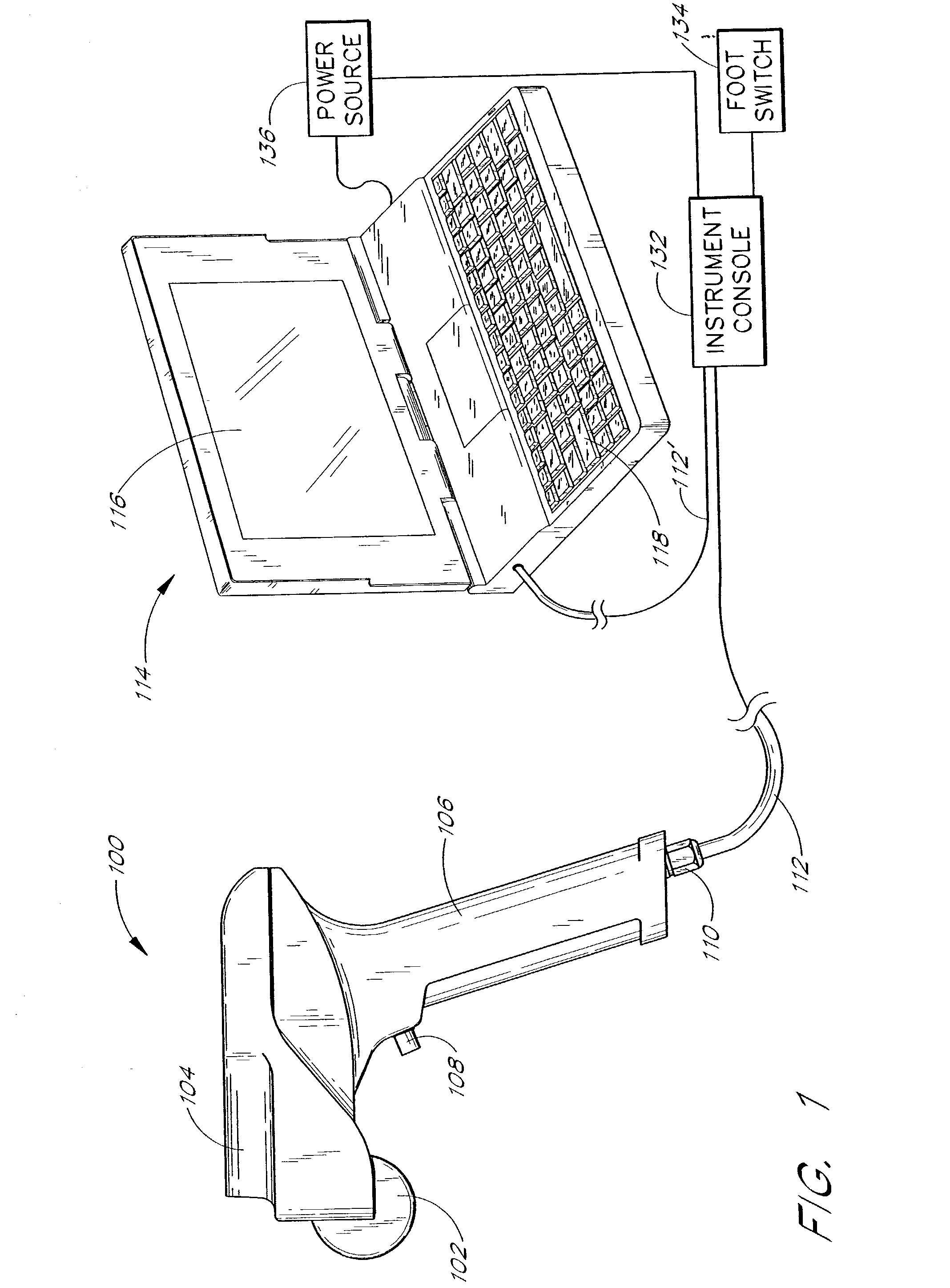 Adjustable thermal scanning system and method