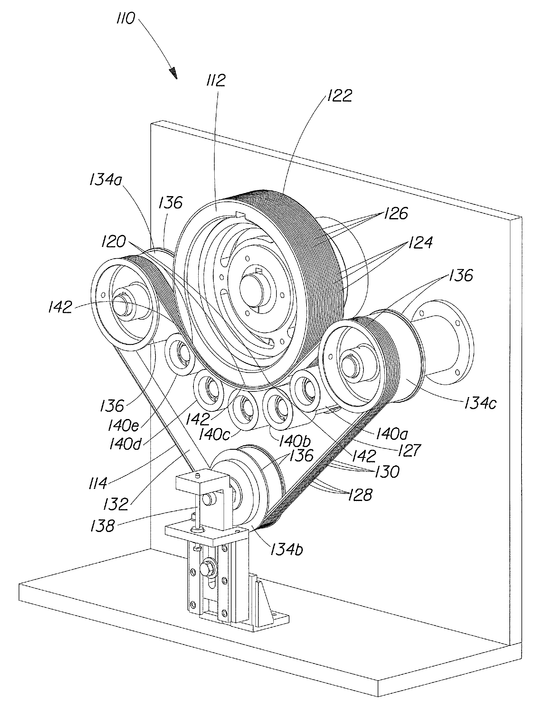Method and apparatus for incrementally stretching a web