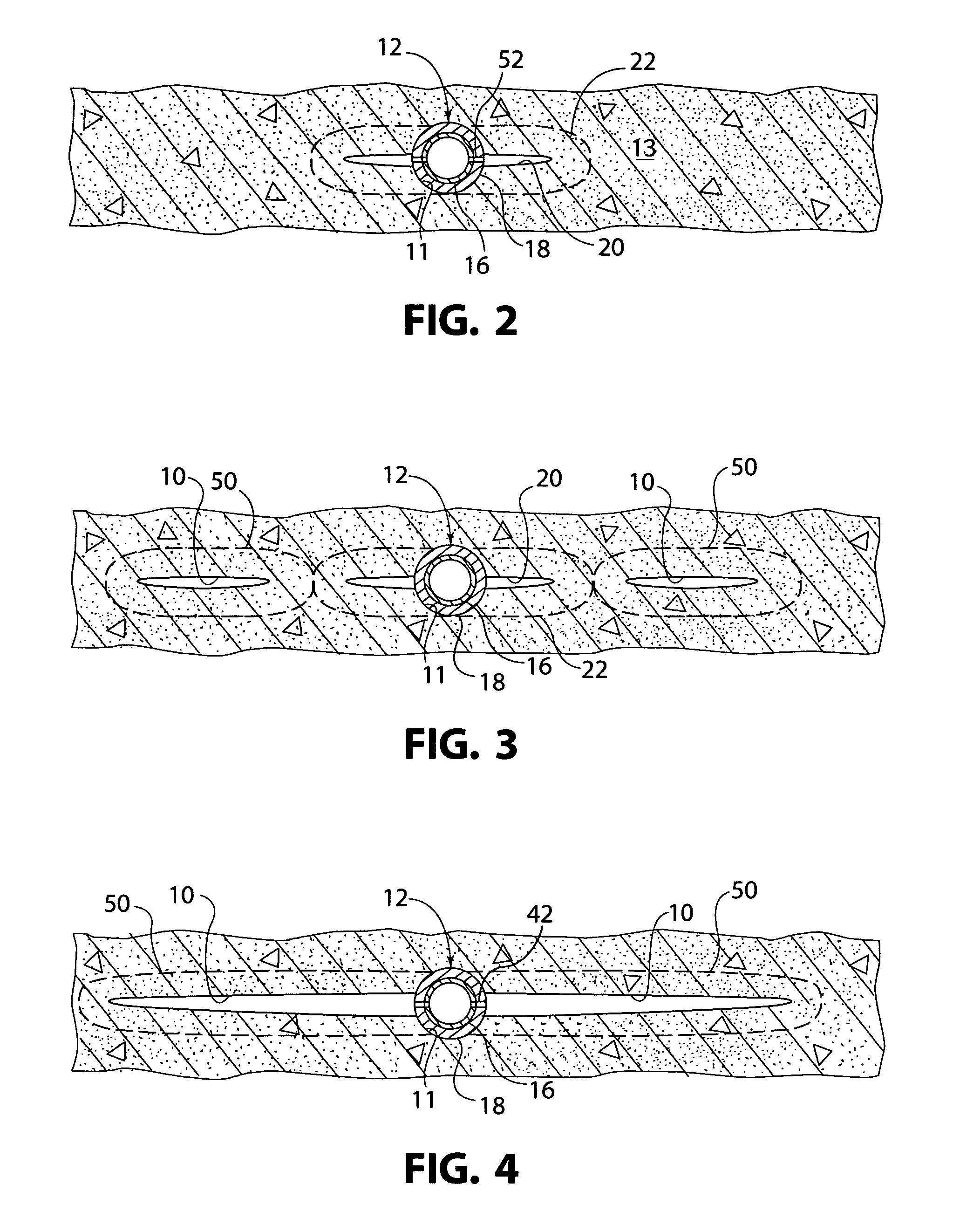 Method for increasing fracture penetration into target formation