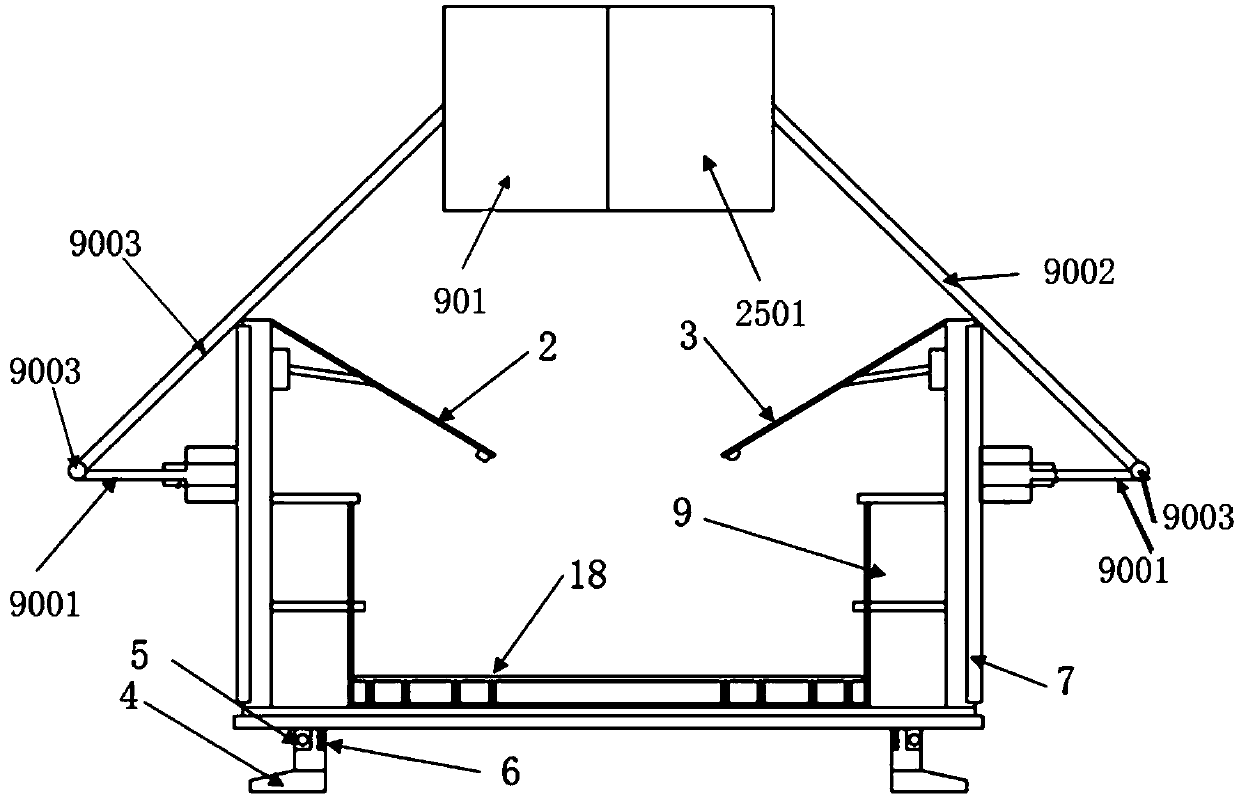 Earthquake lift saving bed