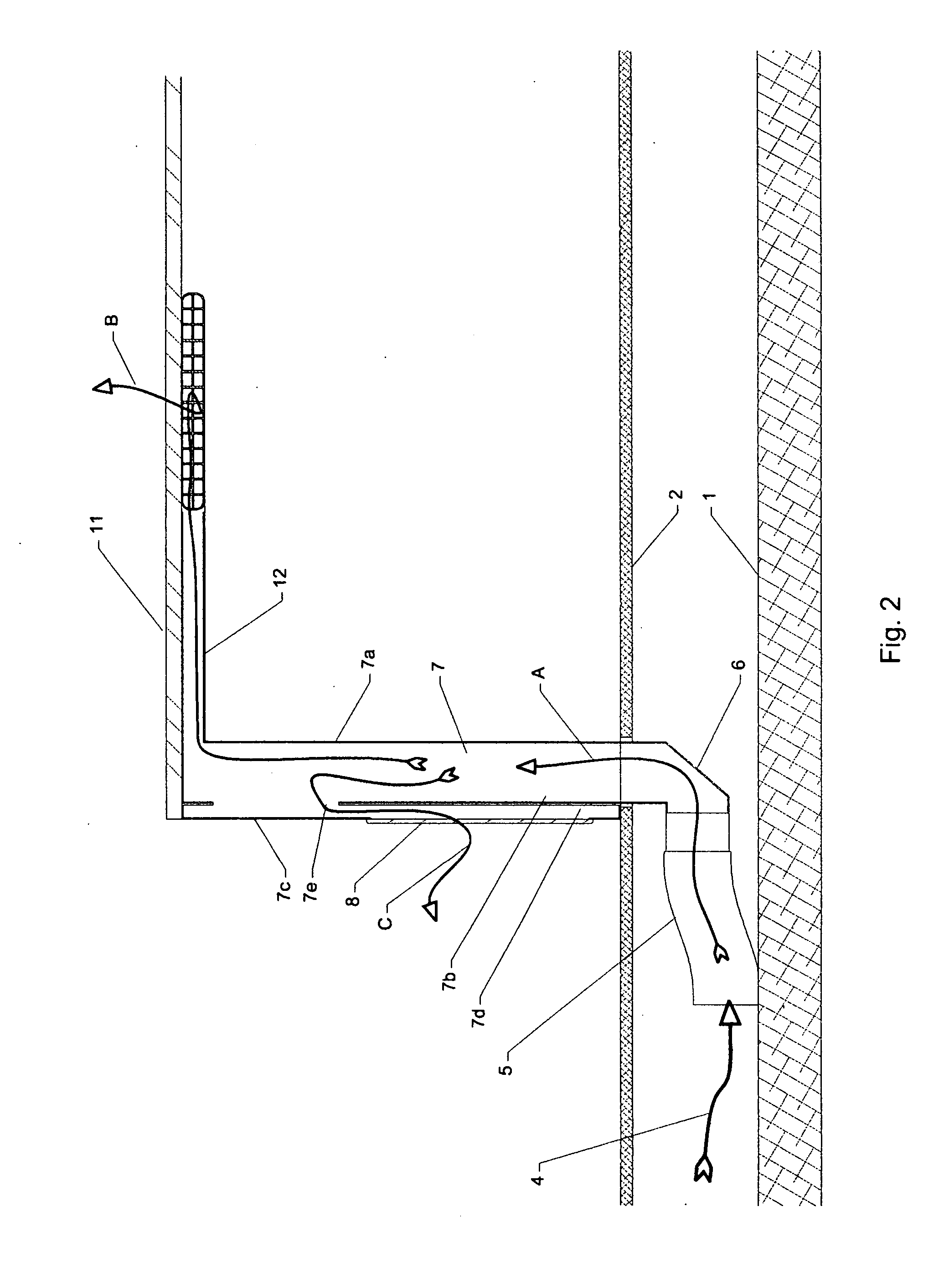 Personalized air conditioning displacement ventilation system