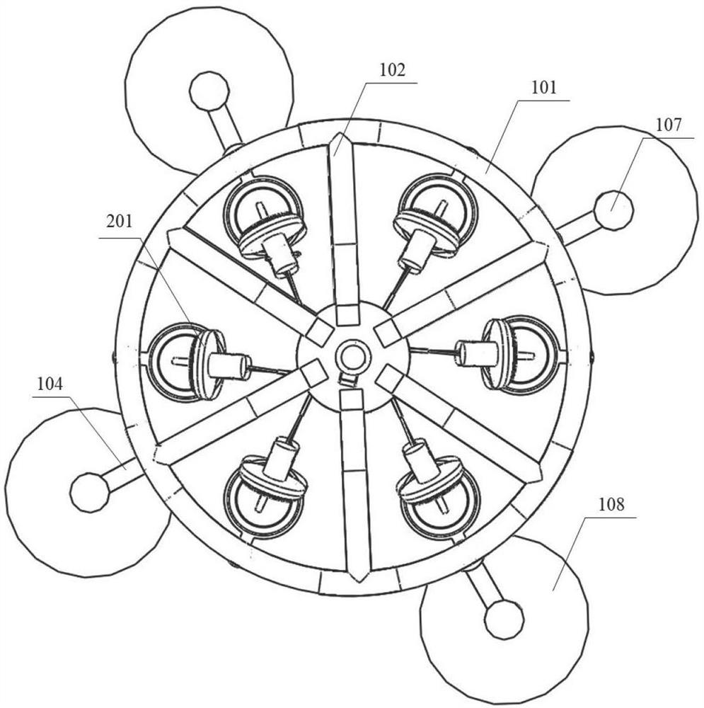 A combined water and soil sampler and method suitable for shallow seas