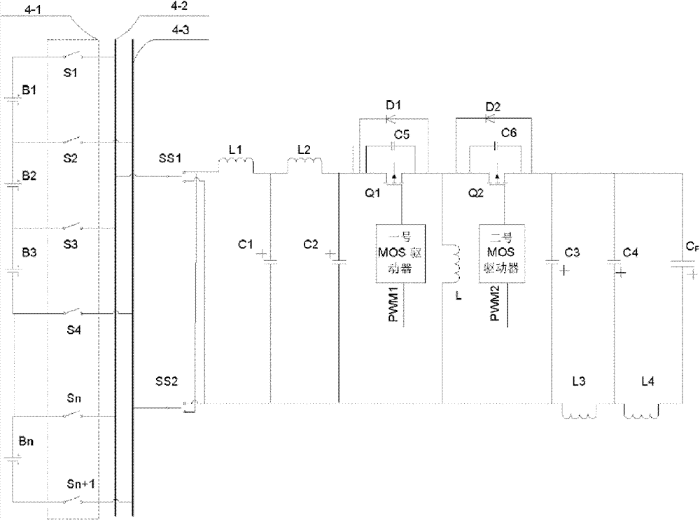 Active voltage balancing system and active voltage balancing method for serial energy storage element group