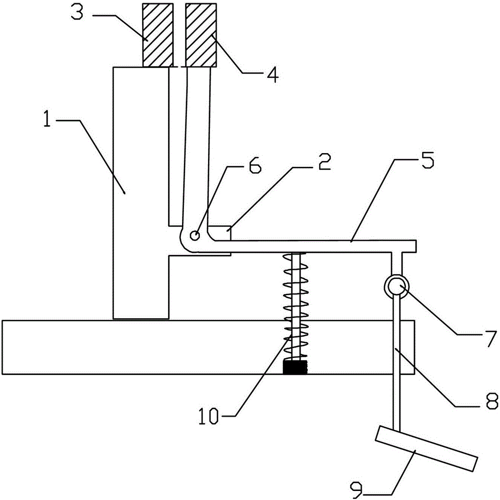 Tube stretching device and tube folding machine