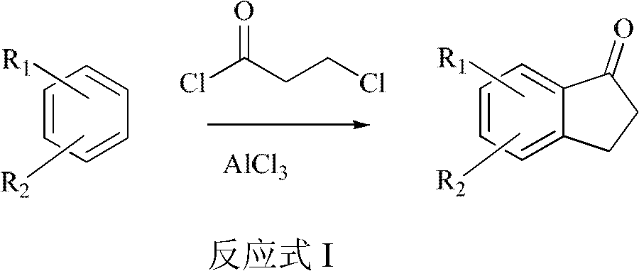 A method for preparing 2,3-dihydro-1-indanone and derivatives thereof
