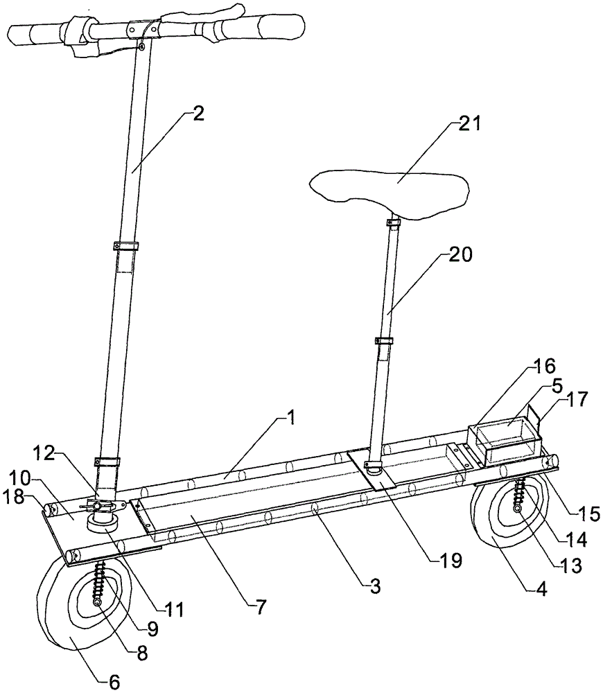 Portable electric vehicle