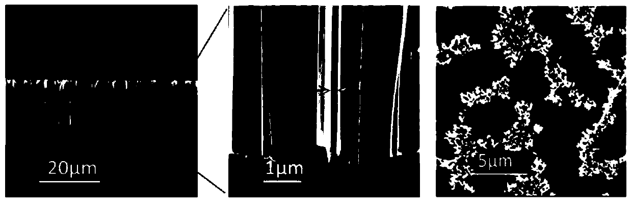 Silicon micro-nano structure-based photovoltaic device and preparation method and application thereof