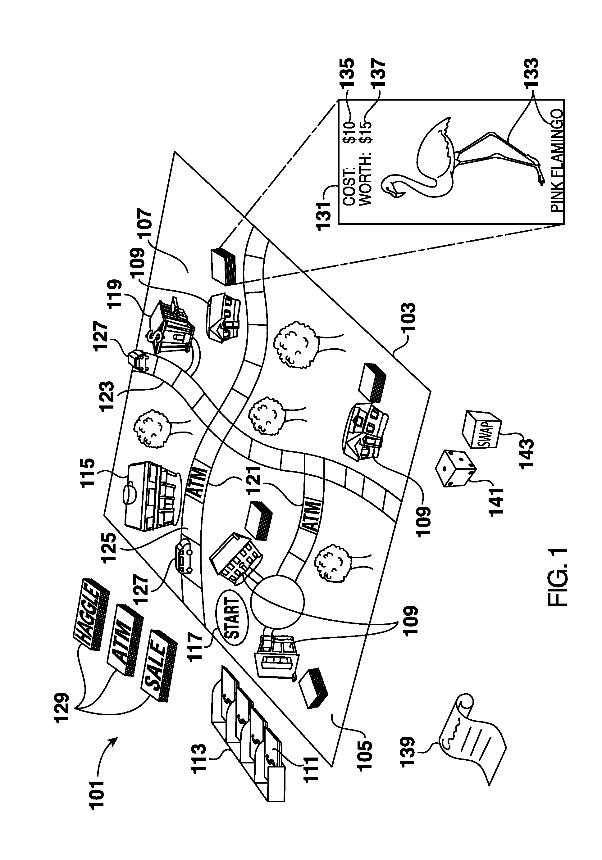 Systems And Methods For Playing A Treasure Hunting Board And Video Game