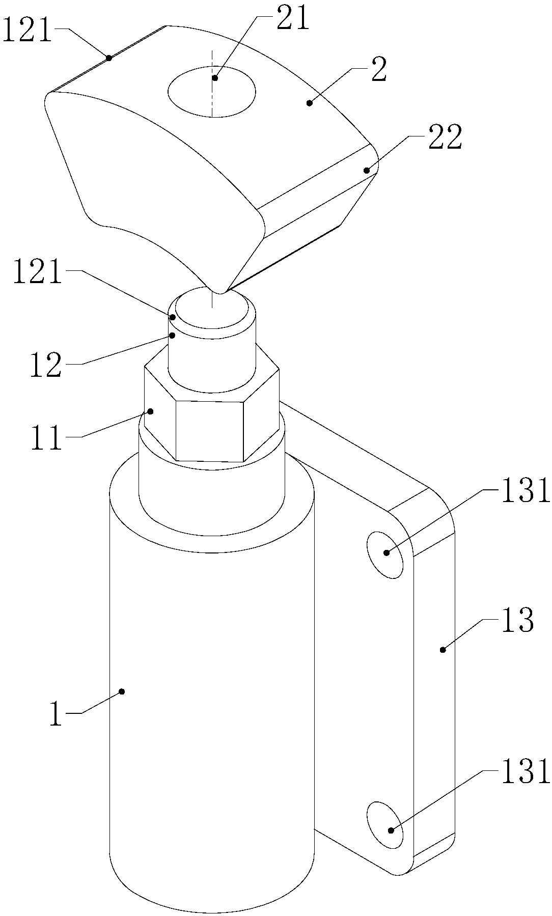 Automatic chain tensioning mechanism