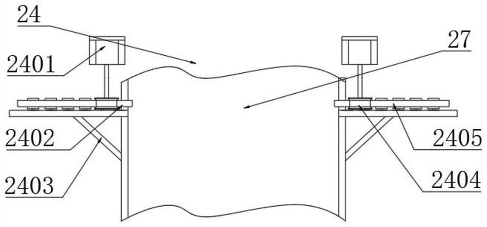Rapid drying and collecting device for micro nano powder