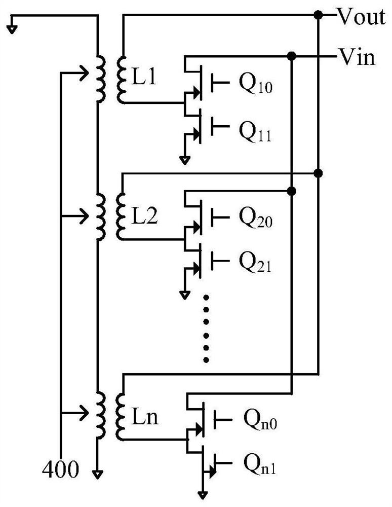 Power converter and inductor structure