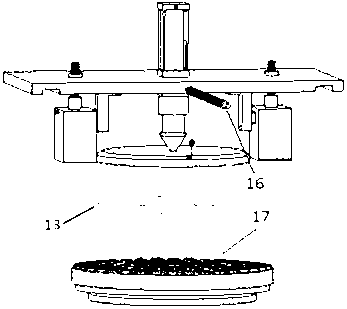 Electrolyzer for use in electrolytic in-process dressing metallic bond pellet grinding processing