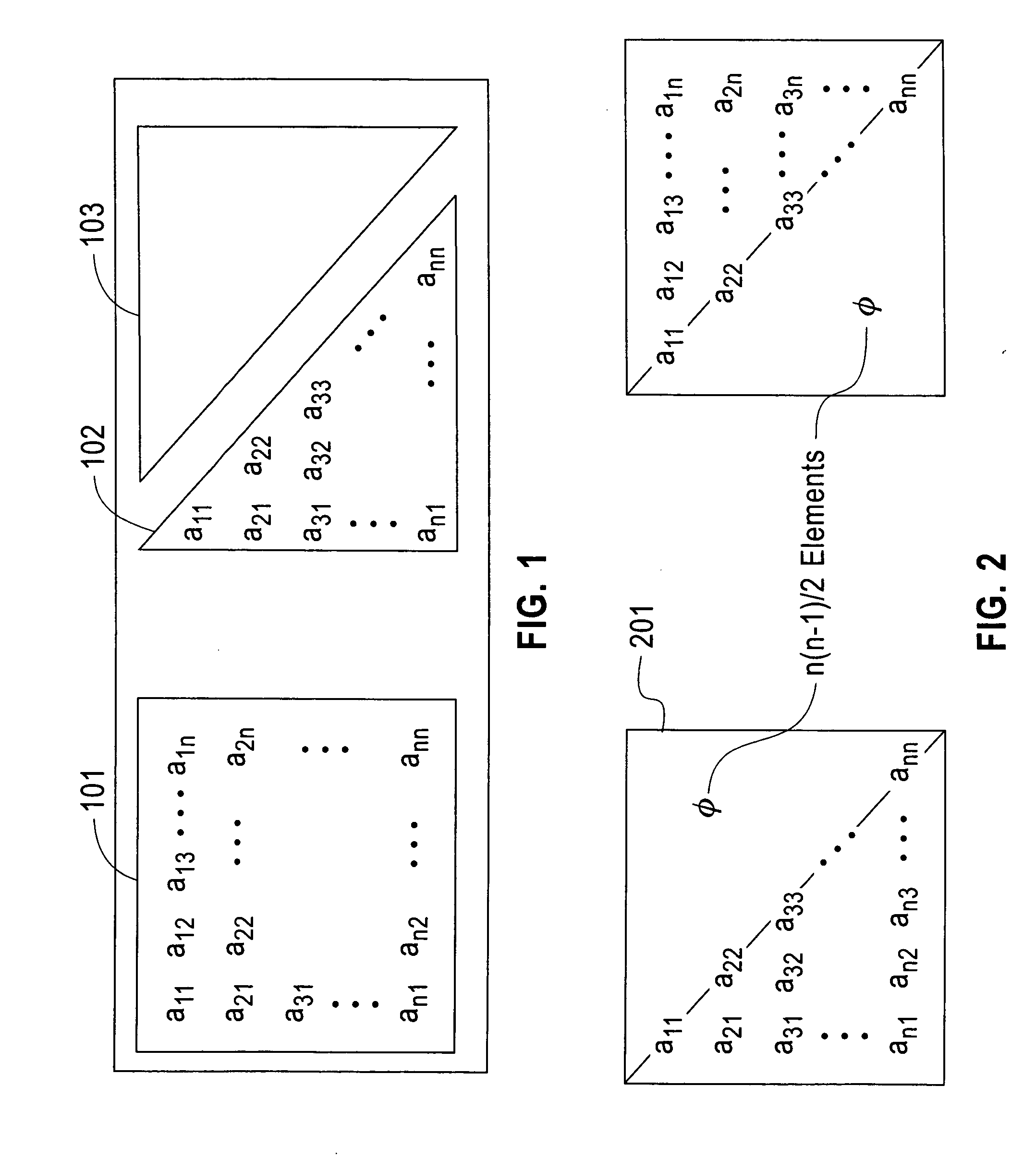 Method and structure for improving processing efficiency in parallel processing machines for rectangular and triangular matrix routines