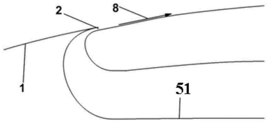 Low-Reynolds-number airfoil section with multi-seam synergetic jet flow control and control method