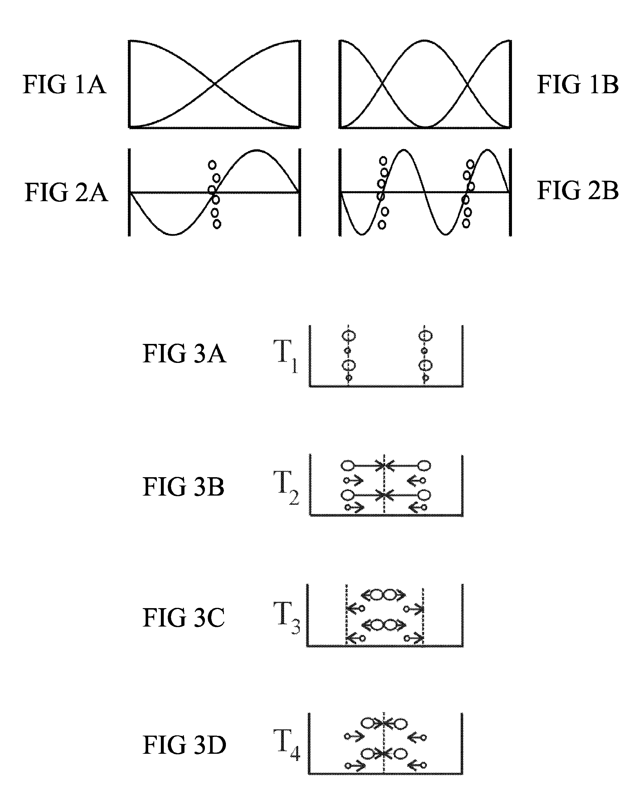 Method and device for separating particles
