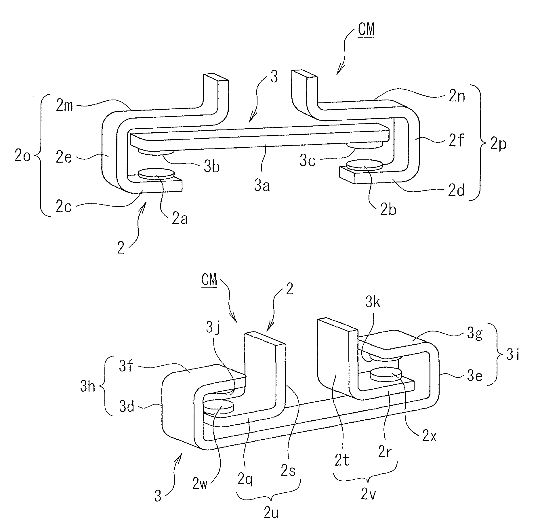 Contact mechanism and electromagnetic contactor using same