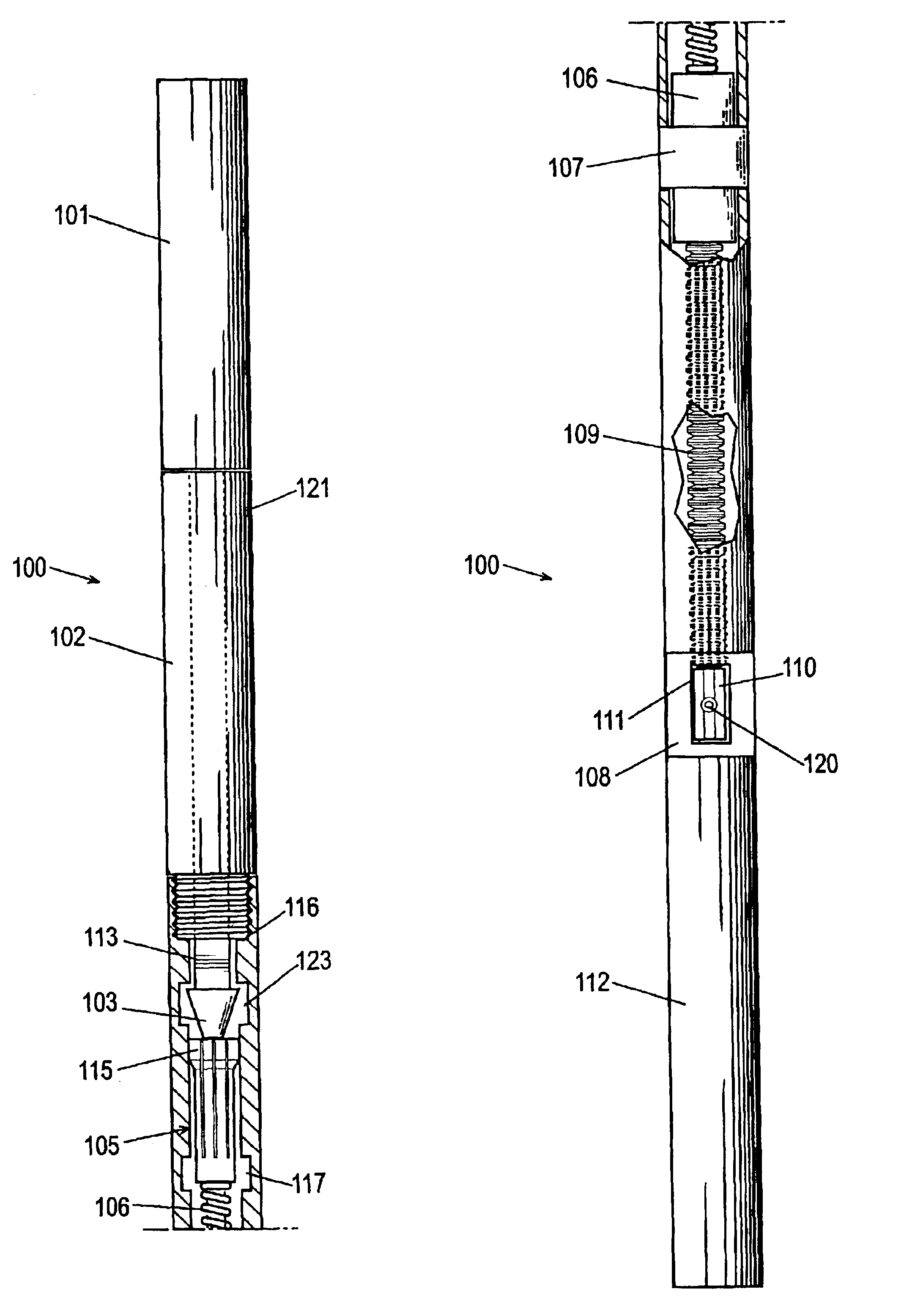 E-line downhole jarring tool