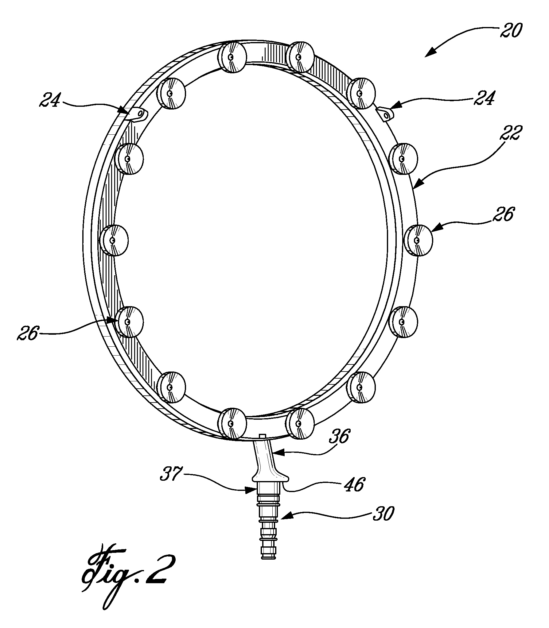 Internal fuel manifold and fuel fairing interface