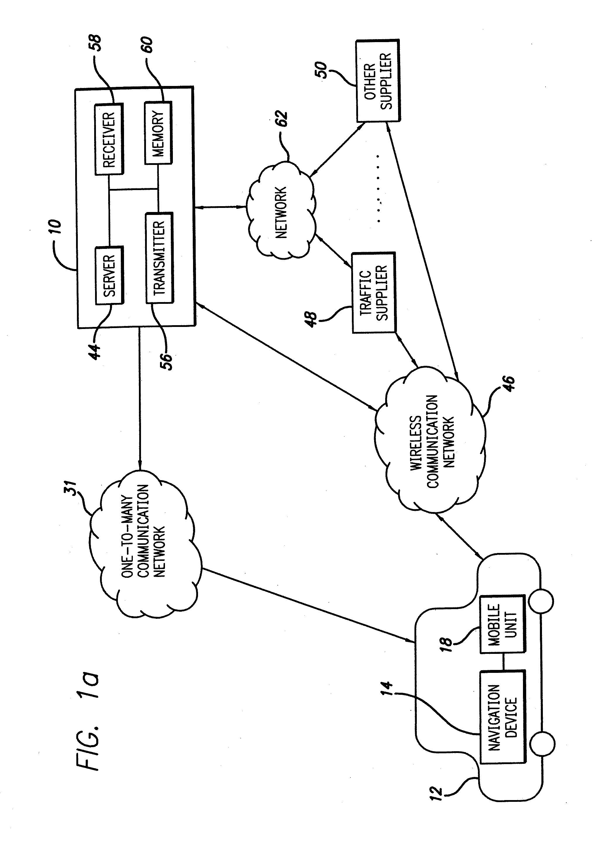 Method and system for using traffic flow data to navigate a vehicle to a destination