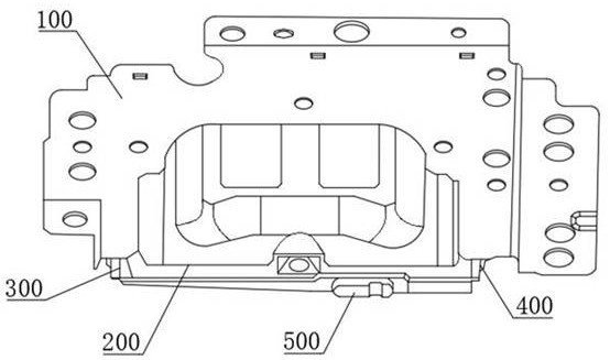 Multi-form self-adaptive fitting wireless charging cabin for notebook computer earphone