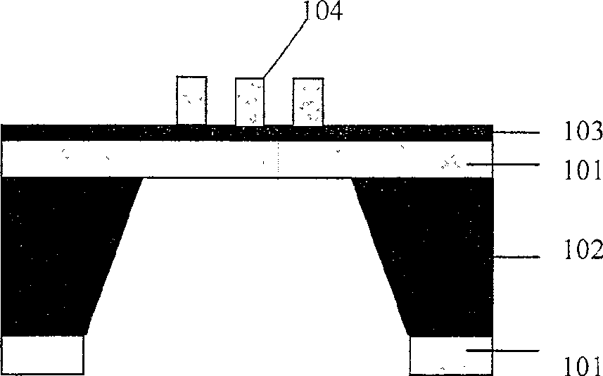 Manufacture method of high resolution self-supporting totally hollowed-out transmission grating