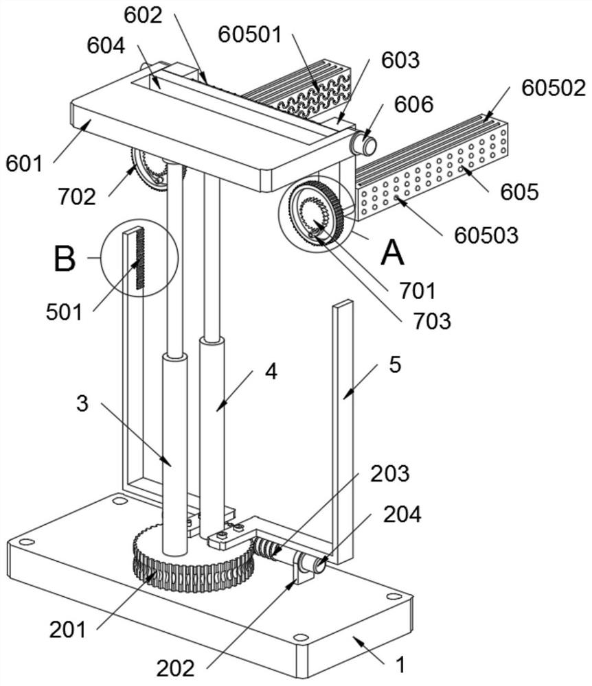 Self-switching gripper arm structure using handling robot in narrow environment
