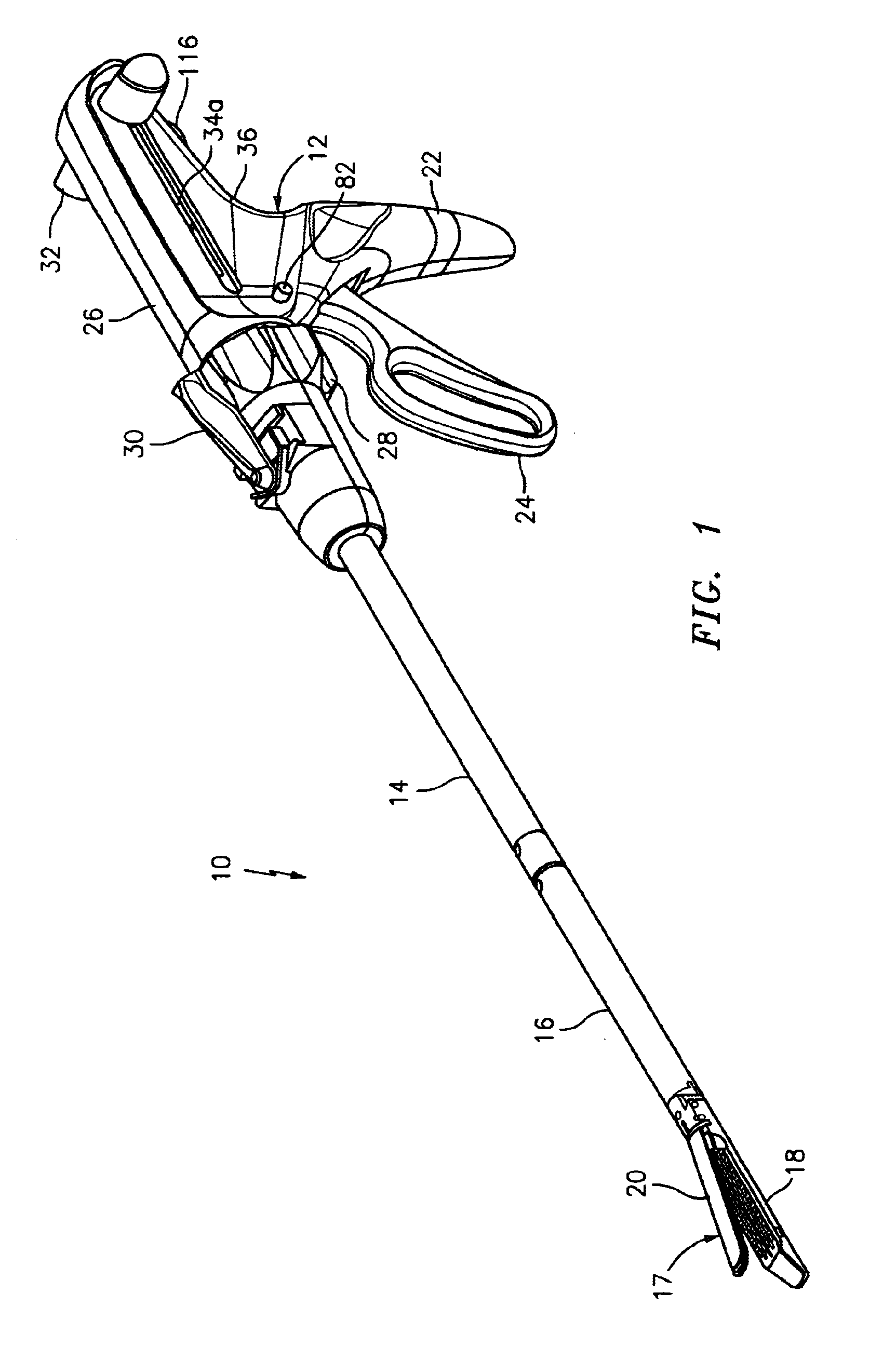 Surgical stapling apparatus