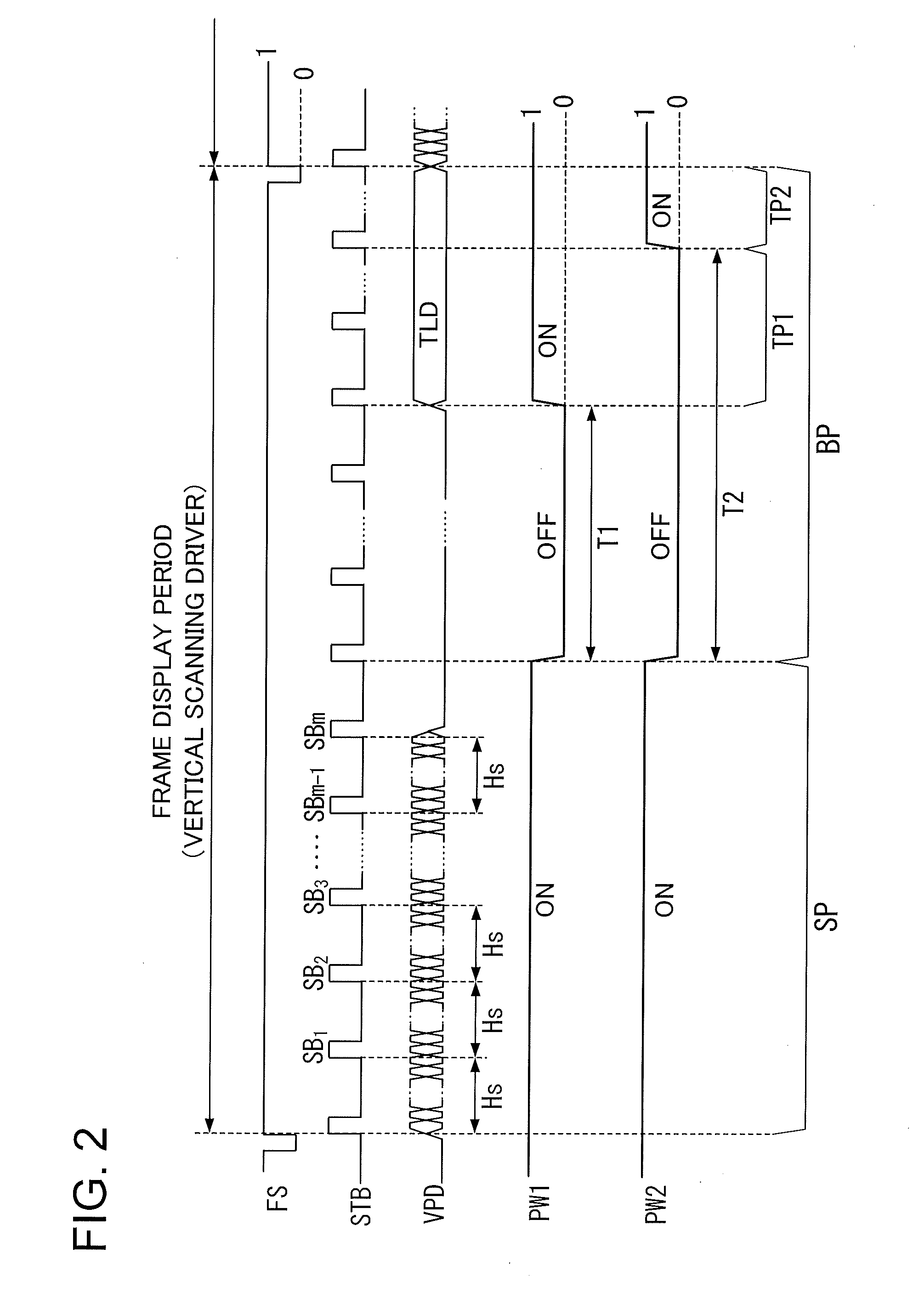 Driving device for driving display unit