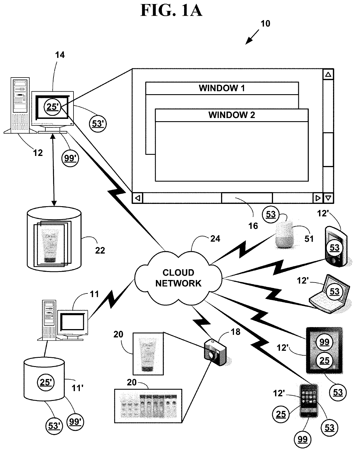 Method and system for managing and displaying product images with progressive resolution display with artifical realities