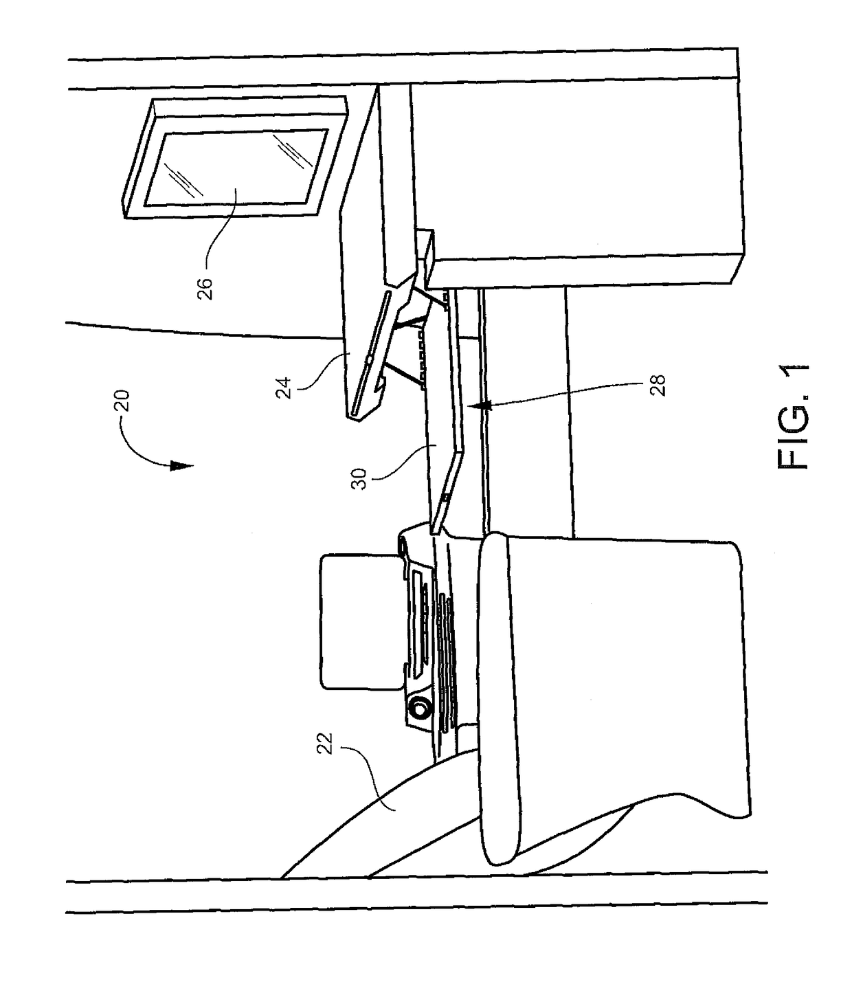 Deployable dining table