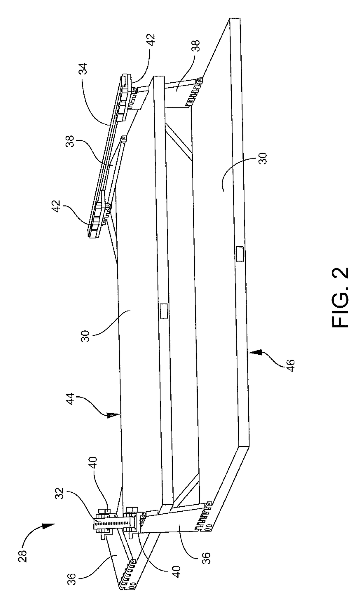 Deployable dining table