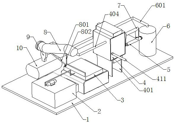 Propylene recovery device for deethanization tower top tail gas