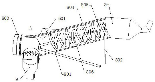 Propylene recovery device for deethanization tower top tail gas