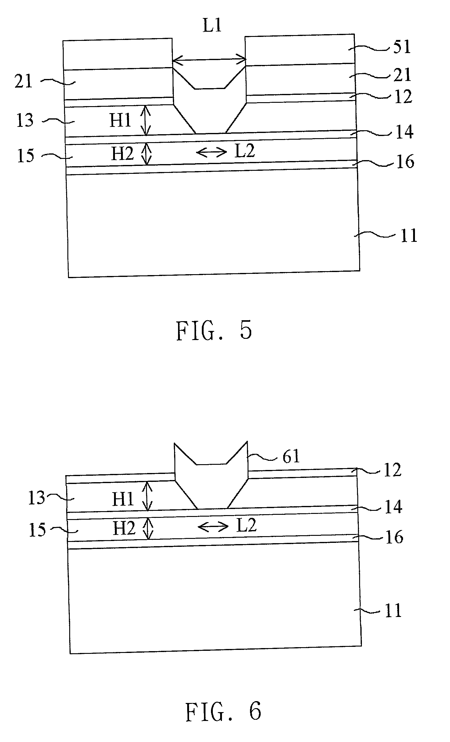 Fabrication method of submicron gate using anisotropic etching