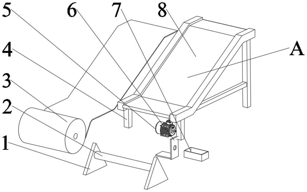 Integrated machining equipment for tractor bionic exhaust tail pipe