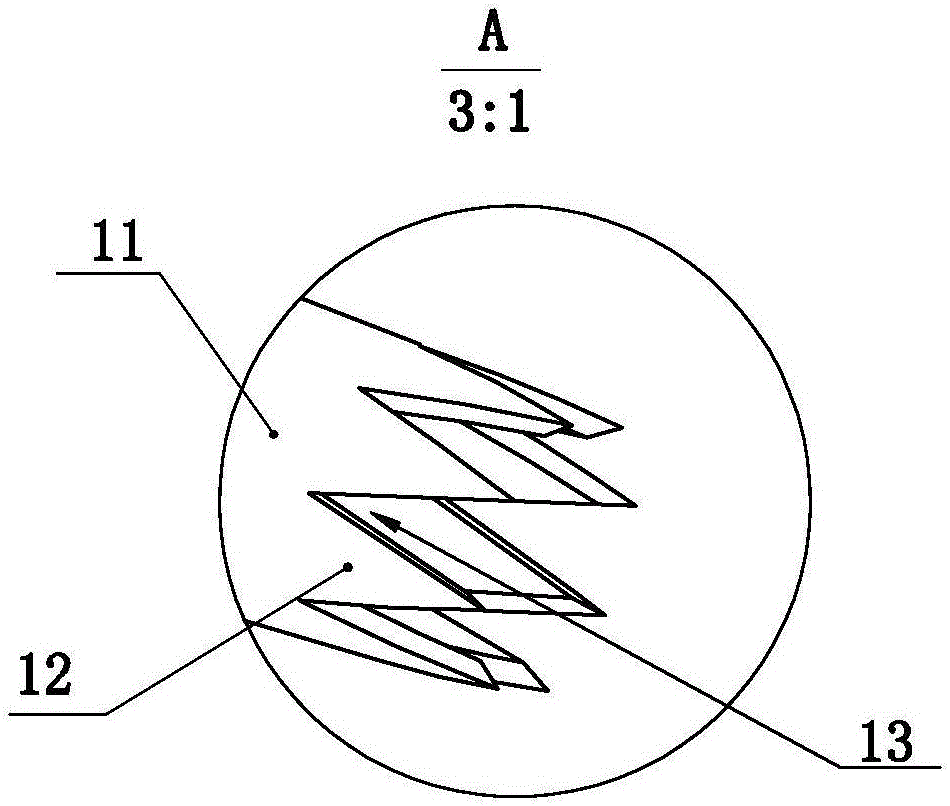 Elastic yarn jet core of air-jet loom