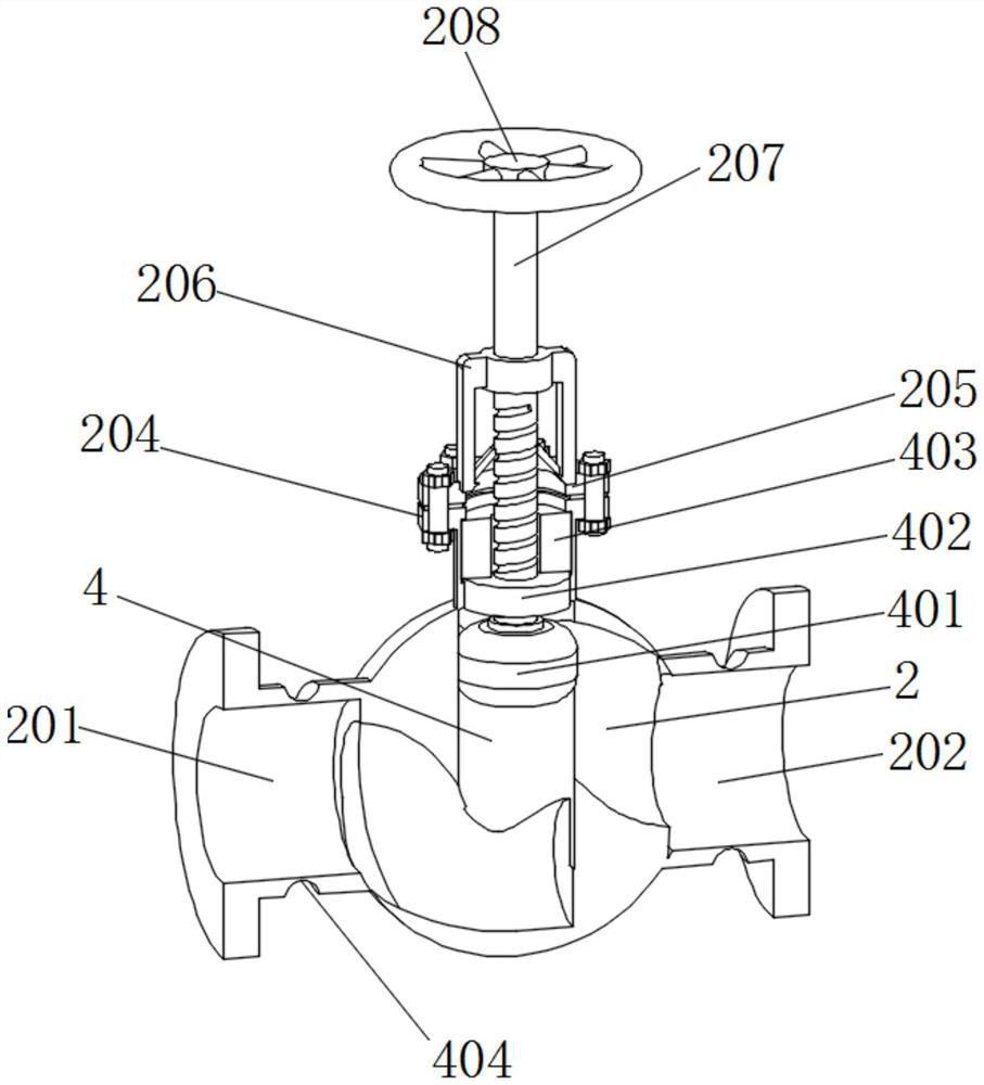 Self-control large-diameter quick-cut corrugated pipe gate valve