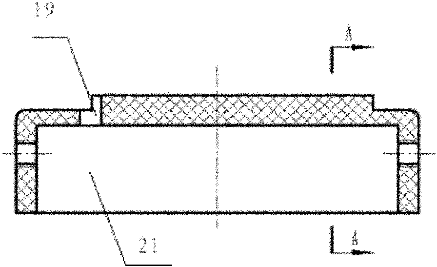 Cylindrical cam type counterweight adjustment device