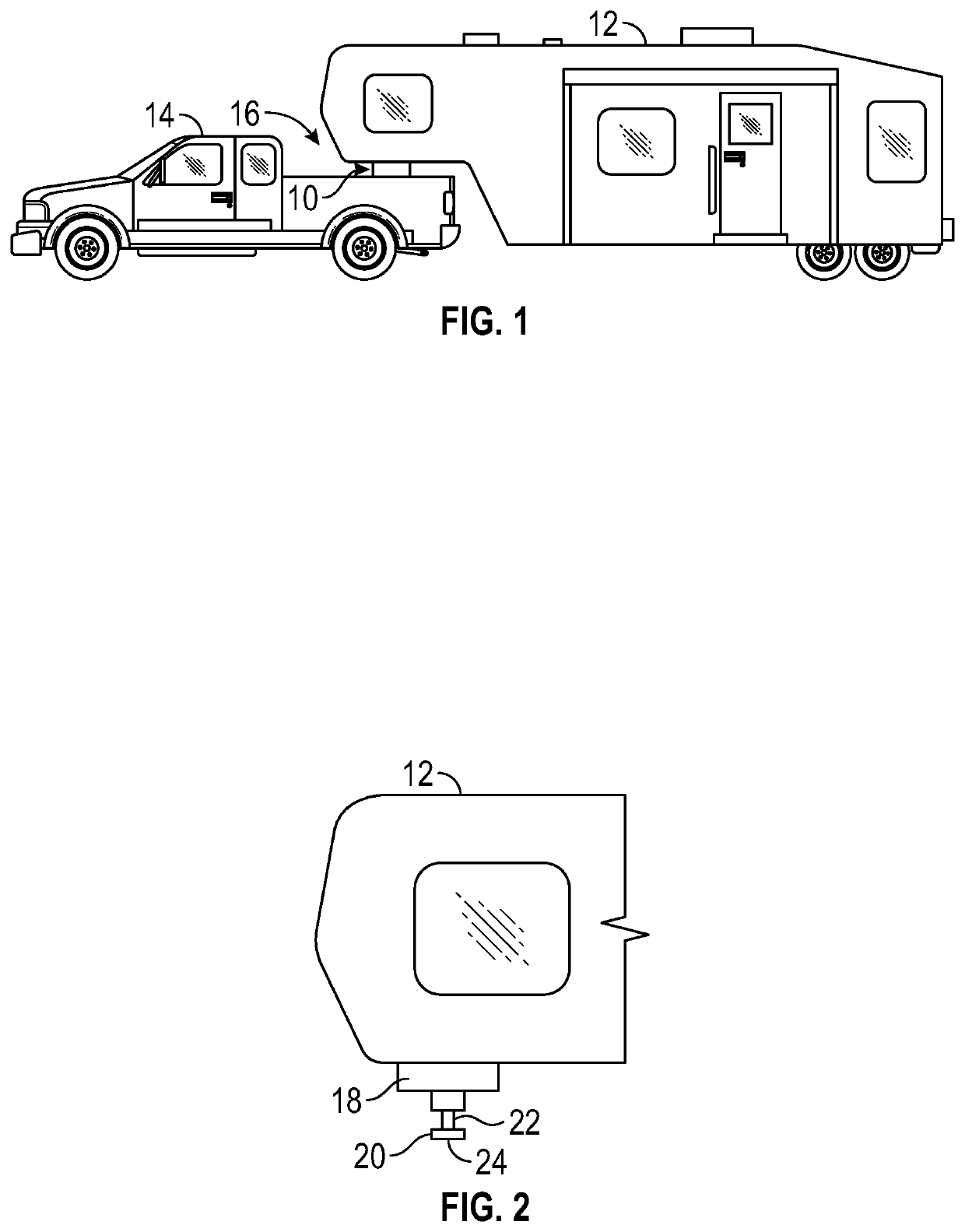 Fifth wheel hitch