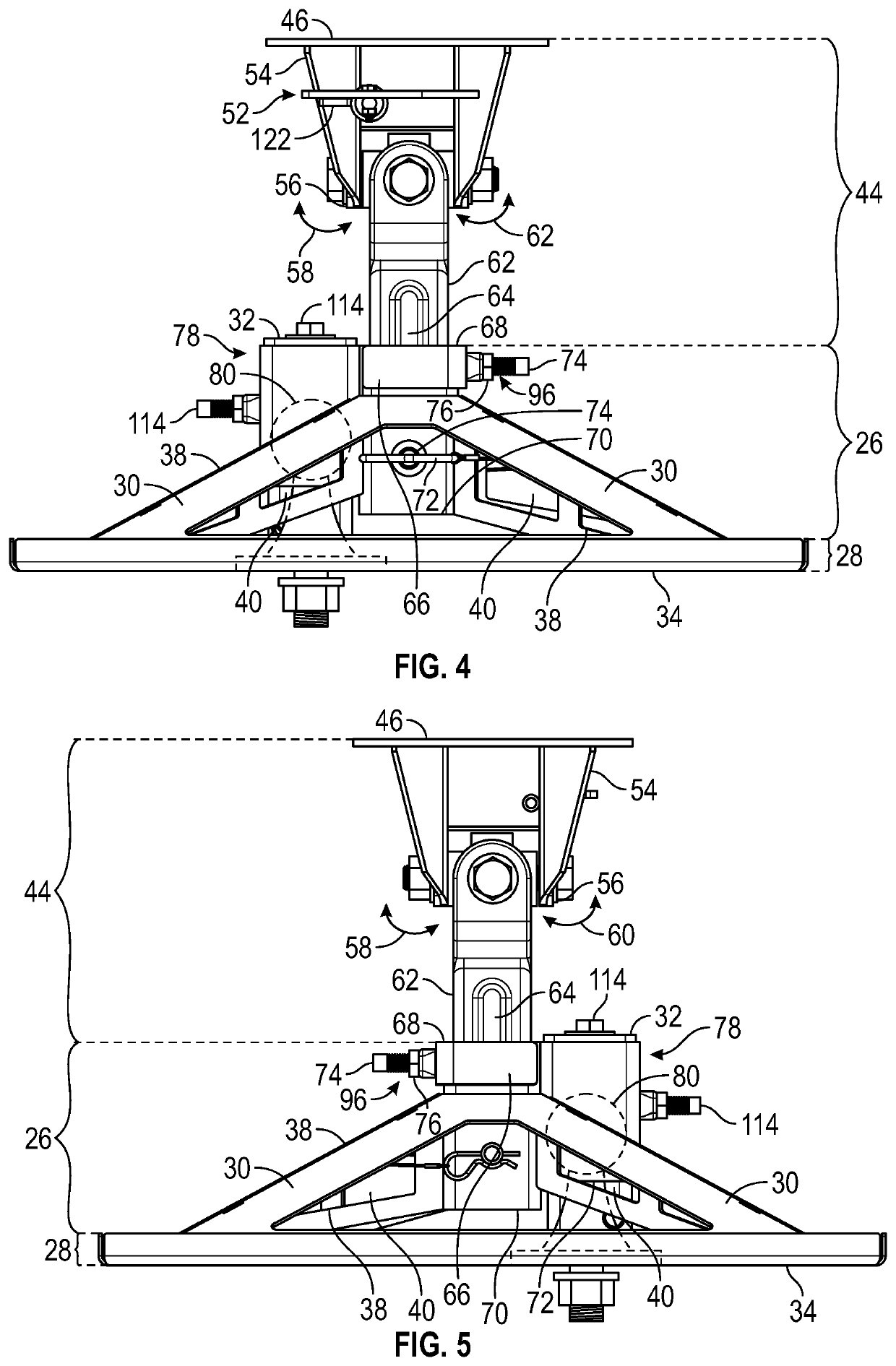 Fifth wheel hitch