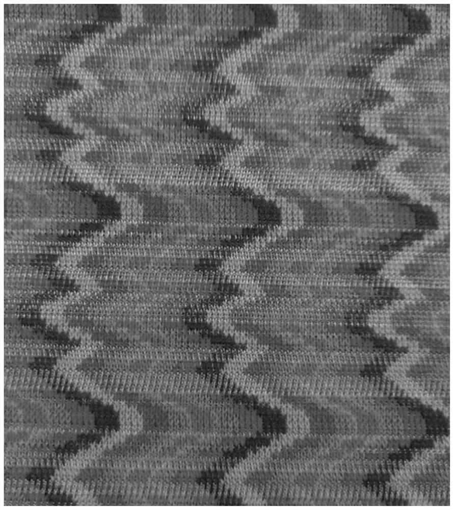 In-hole velvet lifting process screen cloth as well as manufacturing method and application thereof