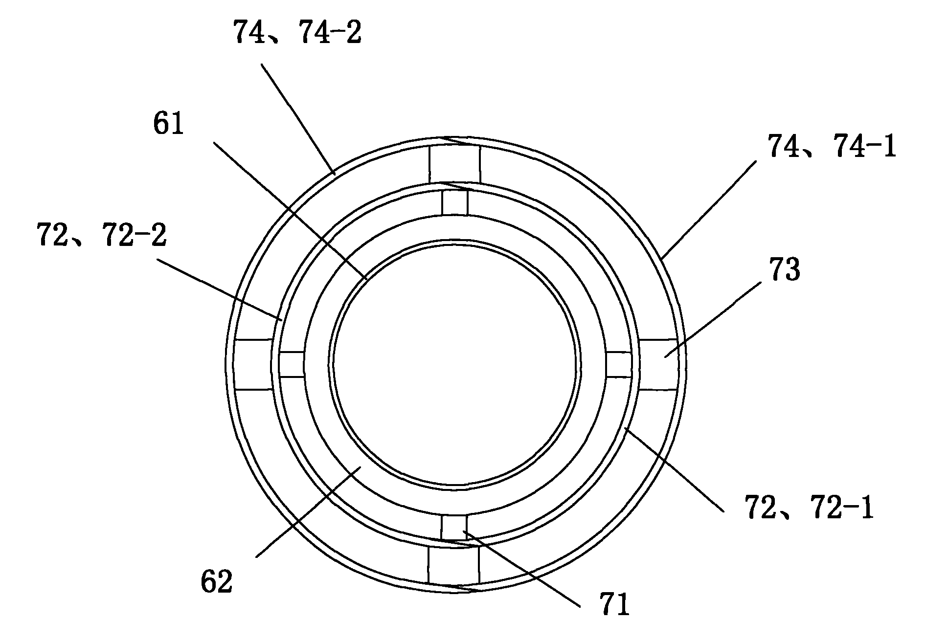 Insulation voltage equalizing tube used for super-high or extra-high voltage transformer and production process thereof