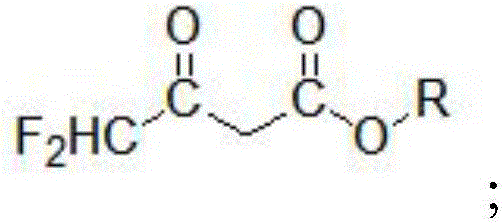 A kind of preparation method of 4,4-difluoroacetoacetate alkyl ester