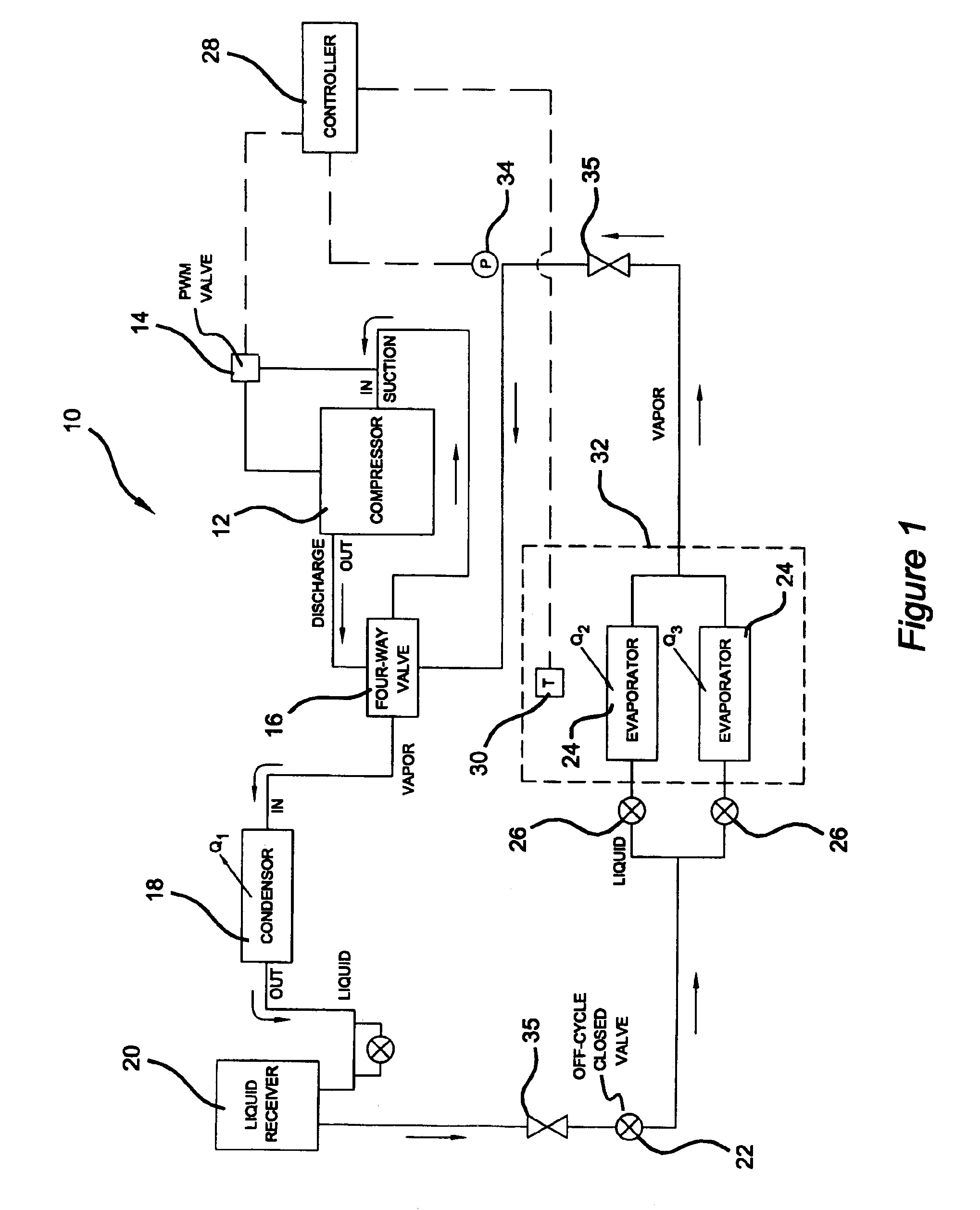Cooling system with isolation valve